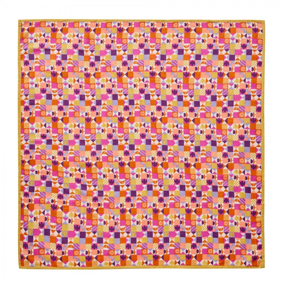 Foulard Patchy - Miel – Image 4