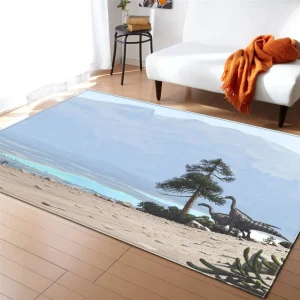 tapis jeu dinosaure