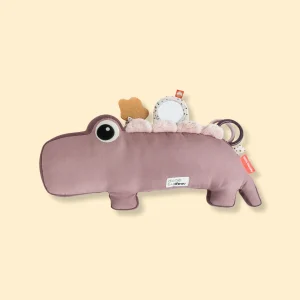 Peluche d'activités - croco rose