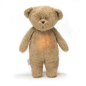 Peluche/Veilleuse bruits blancs - Moonie Ourson Cappuccino