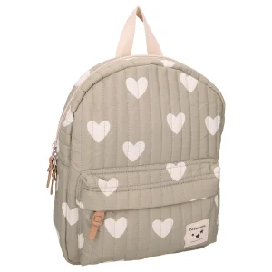 Sac à dos matelassé - Cœurs