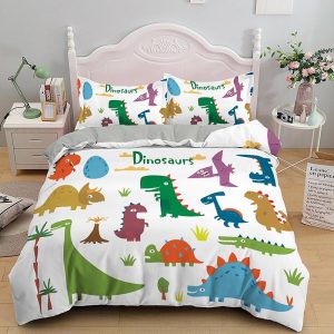 Housse de Couette Dinosaure 140x200