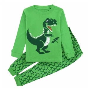 Pyjama Dinosaure  Garçon Vert
