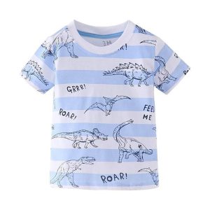 T-shirt Marinière Dinosaure