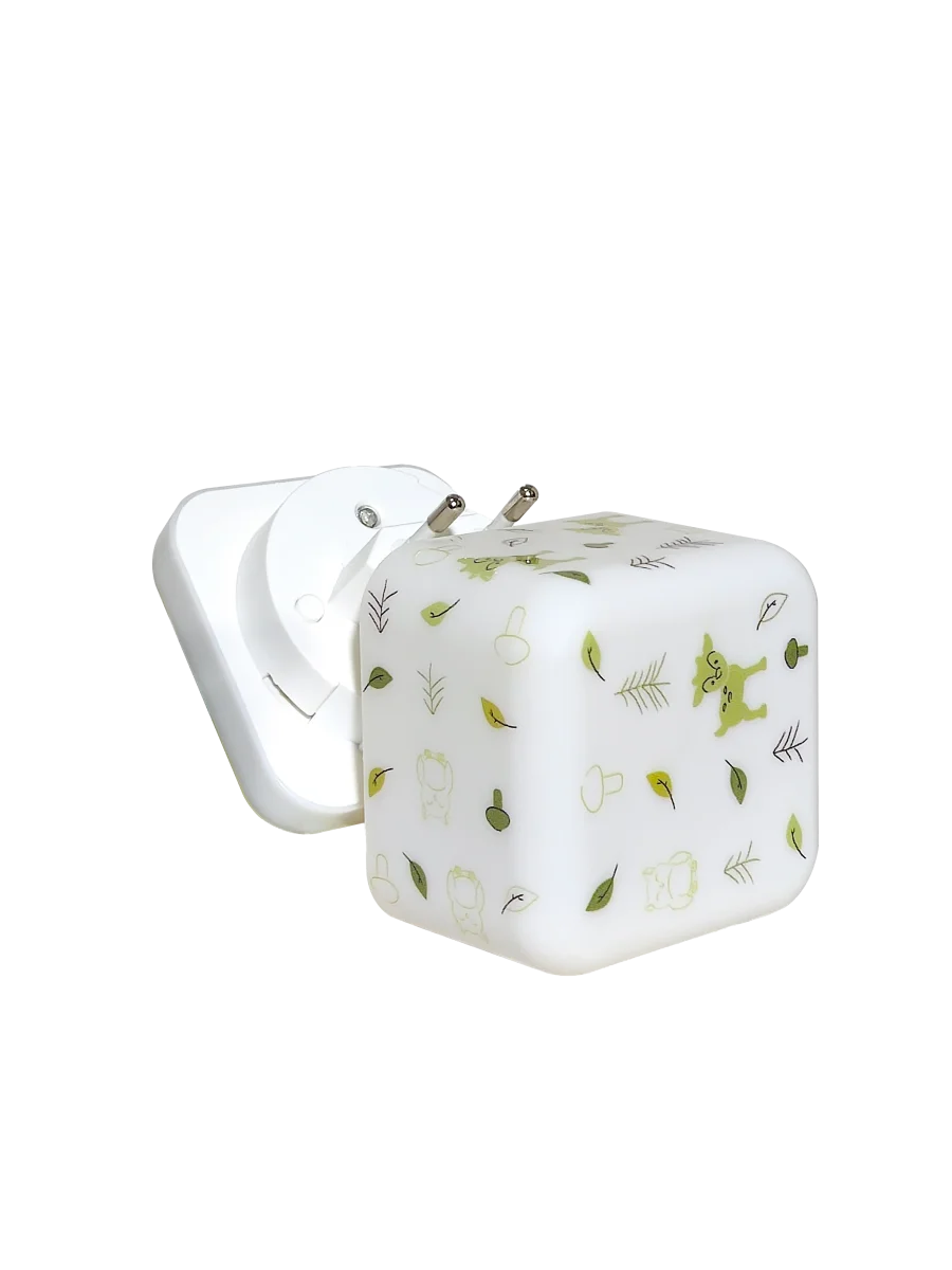 Veilleuse cube - Forêt – Image 2
